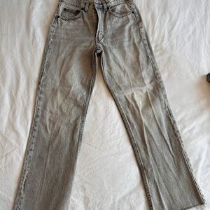 Zara Men's Light Gray Bootcut Jeans